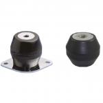 Backdraft Damper Compatible Rubber Shock Absorber Wide Temperature Range And Extreme Temperature Resistance for sale
