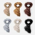 Custom Logo Jacquard Knitted Scarf Navy Acrylic Tassels Football Fans Sports Wear Fashion Warm Neck Protected for sale