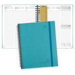 Custom Turquoise Soft Cover Weekly Planner Jul. 2023 To Jun. 2023 for sale