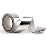 Fire Proof Aluminium Foil Self Adhesive Tape Anti Rush Anti Corrosion Sealing Edge for sale