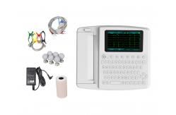 China 7 Inch EKG Cardiograph Machine 12 Channel ECG Machine PC ECG Software supplier