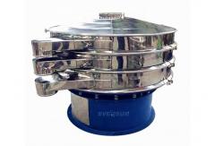 China 3 Layers SUS 304 Cassava Flour Sifter Tapioca Starch Sieving Machine supplier