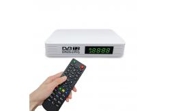 China MP3 HE-AAC DVB T2 H265 Receiver Parental Controls Full Channel Search Decoder supplier