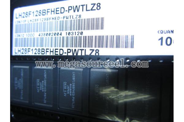 Flash Memory IC Chip LH28F128BFHED-PWTLZ8