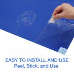 PE Film Cleanroom Sticky Mat Disposable Adhesive Dirt Remove Tacky Mat for sale