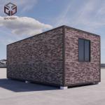 Weather Resistant 10ft Expandable Container Homes Modular House