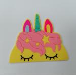 Heat Transfer Customized 3D PVC Silicone Rubber Labels Washable Badge