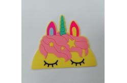 China Heat Transfer Customized 3D PVC Silicone Rubber Labels Washable Badge supplier