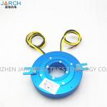 250RPM Speed Pancake Slip Ring Thickness 22mm With Through Bore 25.4mm 4 Circuits for sale