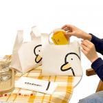 30 Micron Plastic Vest Carrier Bags PE White Plastic T Shirt Bags for sale