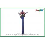 Inflatable Tall Man Single Leg Clown Type Inflatable Air Dancer , Blow Up Dancing Man for sale
