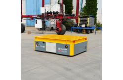 China Marble Slab Battery Transfer Trolley Remote Control 10 Tons Material Handling supplier