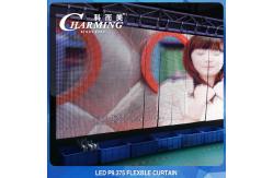 China Anti Collision Flexible LED Screen Wall Windproof No Flicker supplier