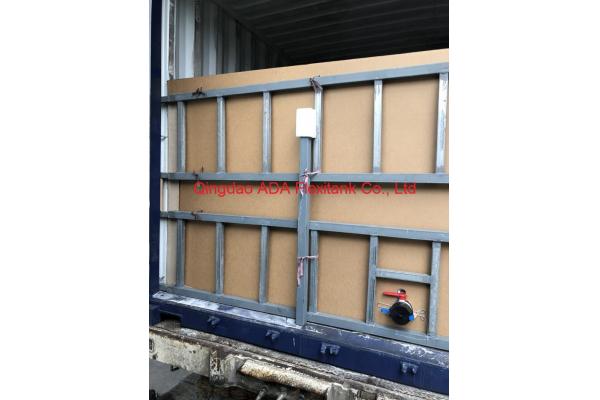 High Strength Flexitank Flexibag Edible Oils Transportation 3 Inch Valve