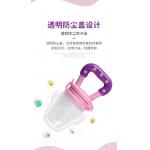White FDA 6 Month Non Sticky Baby Silicone Teether for sale