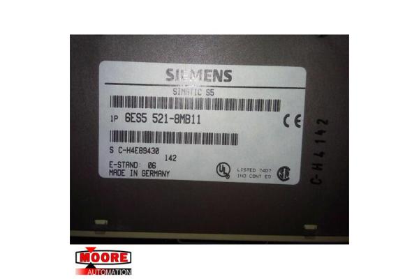 6ES5521-8MB11 6ES5 521-8MB11 Siemens One Year Warranty