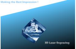 China CRYSTAL 3D laser engraving/crystal photo frame/photo frame/laser engraving photo frame supplier