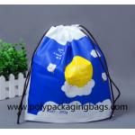 draw string packaging small sport drawstring bag gift plastic drawstring bag for sale