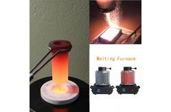 China TOKTOS Gold Furnace Machine 10kg with 1/2/3KG Graphite Crucible supplier