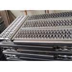 10′ /12′ Diamond Hole Aluminum Galvanized Trench Grates Standard Length for sale