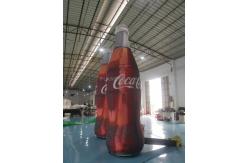 China ASTM 4m Tall Advertising Inflatable Coca Cola Bottle supplier