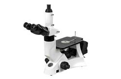 China Inverted Metallurgical Microscope With 4x 10x 20x 40x Objectives supplier