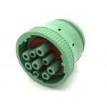 Green Type 2 Deutsch 9 Pin J1939 Female Connector with 9 PCS of Terminals for sale