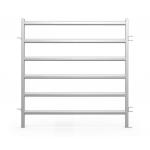 China Six Bars Heavy Duty Metal Oval Rail Cattle Corral Panels For Sale For Au manufacturer