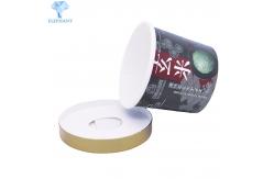 China Compostable 12oz Dessert Ice Cream Paper Cup UV Coating Glossy Lamination supplier