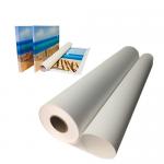 Latex / Eco Solvent Inkjet Poly Cotton Canvas Matte Finish For Large Format Printing for sale