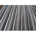 600x2500mm Rib Lath Mesh , Galvanized Steel 1/8 Flat Rib Lath for sale