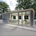 Galvanized Light Steel Frames Apple Cabin House Aluminum Versatile