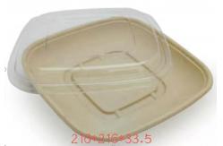 China Corn Starch Biodegradable And Compostable Tableware Lunch Box Restaurants supplier