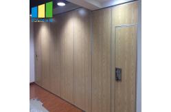 China Hotel Acoustic Movable Sound Proof Partition Panel System With Door supplier