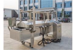 China Electric Gas Puffed Automatic Food Processing Machines Automatic Chips Frying Machine supplier