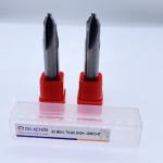Custom End Mills For Copper Alloy With AlTiN/TiAlN Coating And Cutting Edge Type for sale