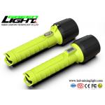 3W 9000lux LED Explosion Proof Torch Waterproof With OLED Display for sale
