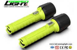 China 3W 9000lux LED Explosion Proof Torch Waterproof With OLED Display supplier