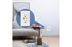 China QC3.0 PD3.0 Fast Charing USB C PD Socket 125V AC 60Hz supplier