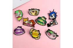 China Custom Metal Enamel Pins With Backing Cards Heat Resistance High Precision supplier