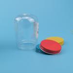 U Shape 500ML Milk Tea Plastic Bottle With Screw Cap