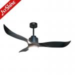 Dc Circuit 60W Remote Control Ceiling Fan Home 3 Abs Plastic Fan Blades