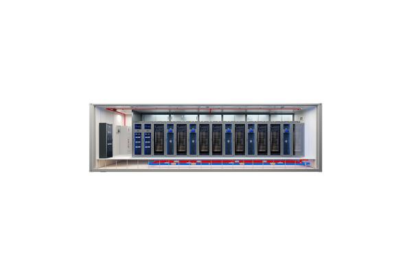 Cold Plate In-Row Infrastructure for Data Center Hosting Environments