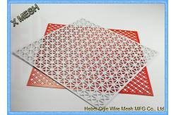 China Architectural Facades Honeycomb Perforated Sheet Metal Stainless Steel Material supplier