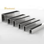 U6 X 2438mm Polished Stainless Steel Tile Trim , DIN Brushed Steel Edging Strip for sale