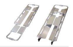 China 210×44×6 Cm Folding Scoop Stretcher Hospital Manual Power Adjustable Alloy supplier
