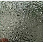 2440X1830 mm Clear Diamond Textured Tempered Glass 4MM 5MM Karatachi for sale