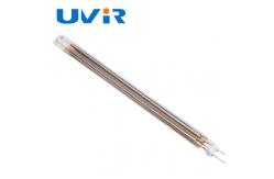 China 3250W Medium Wave Infrared Lamp , Gold coating Ir Heating Lamp supplier
