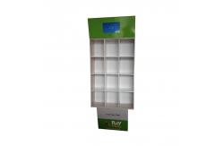 China Plastic Hooks 4C CMYK 350g CCNB Cardboard Counter Display supplier