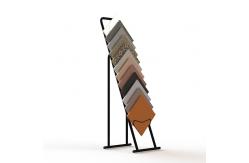 China Foldable 12 30x30cm Ceramic Sample Board Display Racks supplier